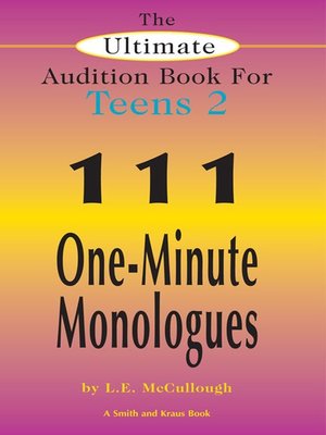 The Ultimate Audition Book for Teens 2 - ebook